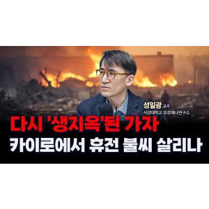 이스라엘, 두 달만에 가자지구 공습을 재개한 이유 f. 서강대학교 유로메나연구소 성일광 교수 [인뎁스 60]